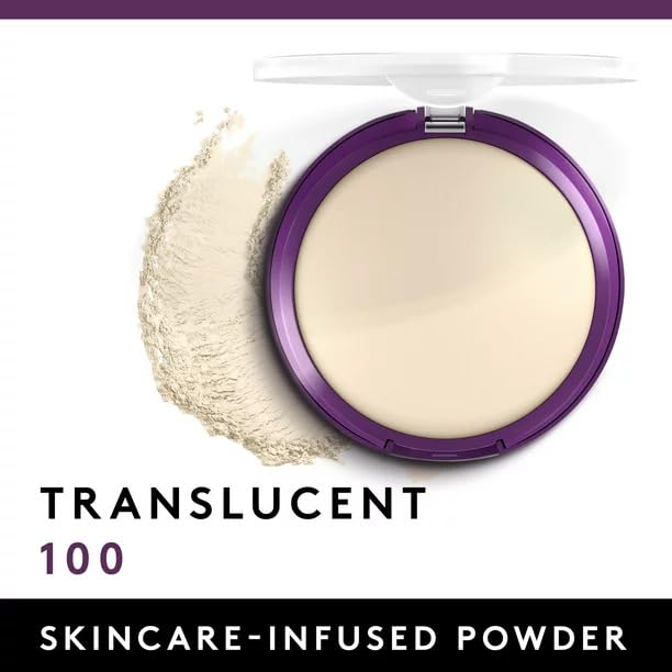 Covergirl Simply Ageless Instant Wrinkle Blurring Pressed Powder, Translucent, 0.39 Oz.-VivaGrace Women