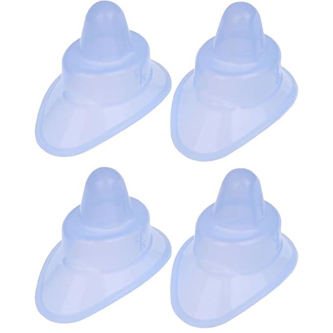 4Pcs Silicone Eye Wash Cup with Scale, Reusable Eye Wash Cleaner Eyewash Soft Eye Bath Cup Eye Wash Cup For Elderly Women Men Children-VivaGrace Women