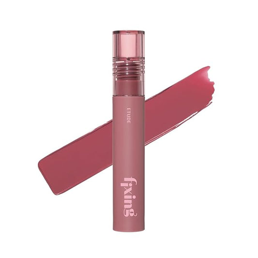 ETUDE Fixing Tint #15 Woody Pink (4g) | Long Lasting High Pigmented Liquid Lipstick | Waterproof Lightweight Matte Finish Lip Stain | Full Coverage | Korean Makeup, Kbeauty-VivaGrace Women