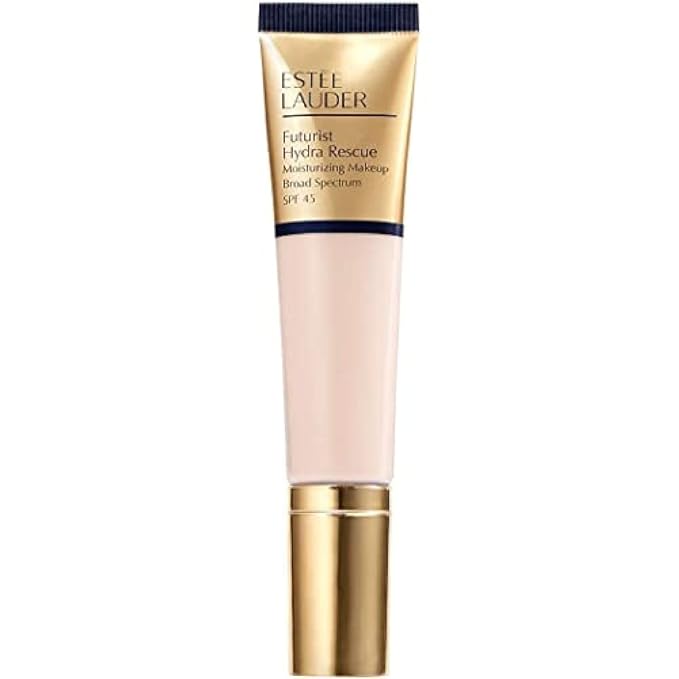 Estée Lauder Futurist Hydra Rescue Moisturizing Foundation SPF 45, 12 Hour Glow, 1.2 oz., 1N0 Porcelain-VivaGrace Women