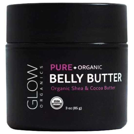 Belly Butter for Pregnancy, 100% Organic Stretch Mark Cream, Maternity Skincare for Itchy Skin & Scars, Safe Daily Ritual for Moms, 3.8oz-VivaGrace Women