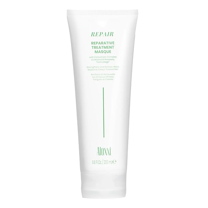 ALOXXI Repair Hair Mask for Color-Treated Hair Enriched with Keratin & Peptides, Deep Conditioning Treatment for Dull and Damaged Locks, 6.8 Fl Oz-VivaGrace Women