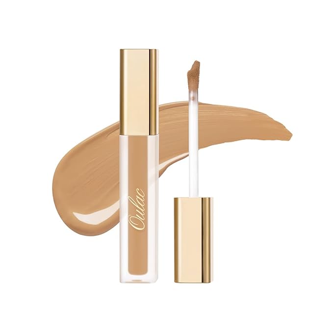 Oulac Concealer Full Coverage, Concealer Stick for Dark Circles, Hydrating Concealer Infused with Hyaluronic Acid, Lightweight, Long Lasting, Vegan Concealer 3.8ml, Shade: C7 Olive-VivaGrace Women