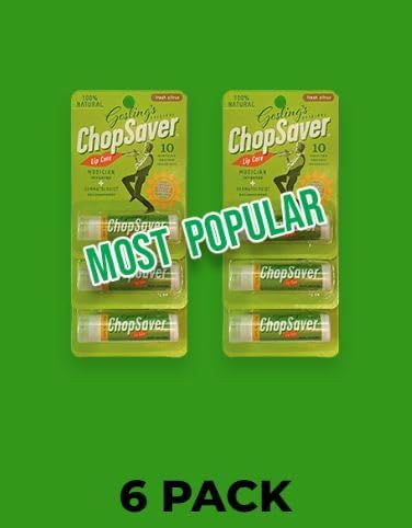 Gosling's Original ChopSaver Lip Care, All Natural Hydrating Lip Balm, Chapstick for Musicians and More, Effective Relief for Dry, Cracked Lips and Skin, Made in USA, 0.15 Oz (Pack of 6)-VivaGrace Women