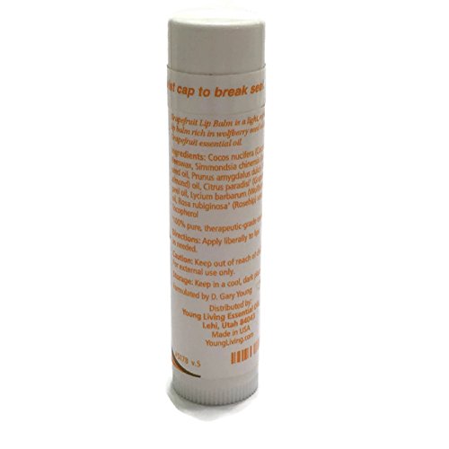 Grapefruit Lip Balm- .15 oz by Young Living Essential Oils-VivaGrace Women