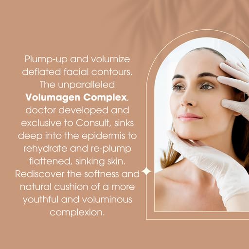 Consult Beaute Volumagen Tinted Moisturizer - Medium-to-Full Coverage - Buildable Coverage -1 fl.oz. - Light shade-VivaGrace Women