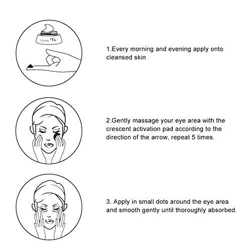 T2 O3.0 Oxygen Eye Cream For Dark Circles Puffiness Wrinkles Fine Lines Firmness Bags Crow's Feet 5 ml-VivaGrace Women