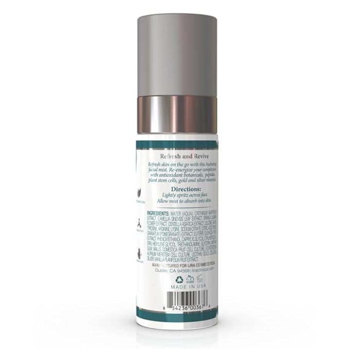Lira Clinical BIO Hydrating Mineral Mist - Face Mist Hydrating Spray with Plant Stem Cells - Calming & Glowing Facial Mist - 2 Ounce-VivaGrace Women