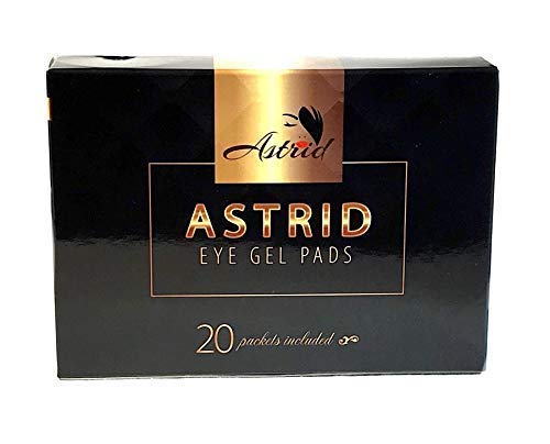 Astrid Eye Gel Pads – Premium Lint Free Under Eye Pads Perfect for Eyelash Treatments Including Eyelash Extensions - 20 Pairs - Astrid Eye Gel Pads-VivaGrace Women
