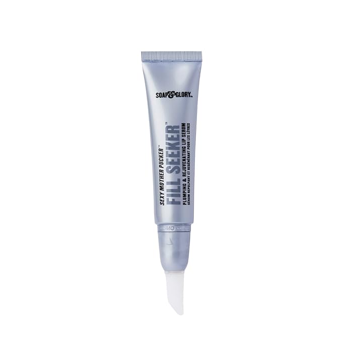 Soap & Glory Sexy Mother Pucker Fill Seeker Lip Plumper Gloss - Plumping Lip Gloss for Smooth & Moisturized Lips - Rejuvenating Lip Serum with Long-Lasting Hydration (0.5 fl oz)-VivaGrace Women
