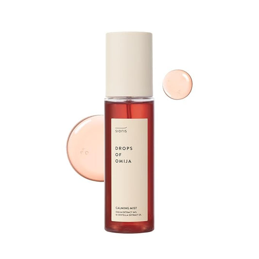 SIORIS Drops of Omija Calming Mist (3.38 fl. oz) features 34% organic Omija, calming The skin, rejuvenating skin, and controlling sebum with mild acidity for a healthy skin-VivaGrace Women