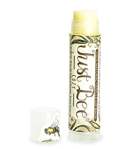100% Natural Beeswax Lip Balm with Organic Oils (Cozy Vanilla, 4 pack)-VivaGrace Women