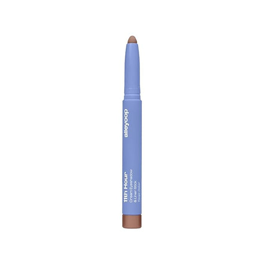 ALLEYOOP 11th Hour Waterproof Cream Eyeshadow Stick – Long-Lasting Eye Shadow Pencil & Eyeliner, Cream to Powder Stick & Highlighter – Smudge-Proof Eyeshadow Matte, Taupe Dollar Matte-VivaGrace Women
