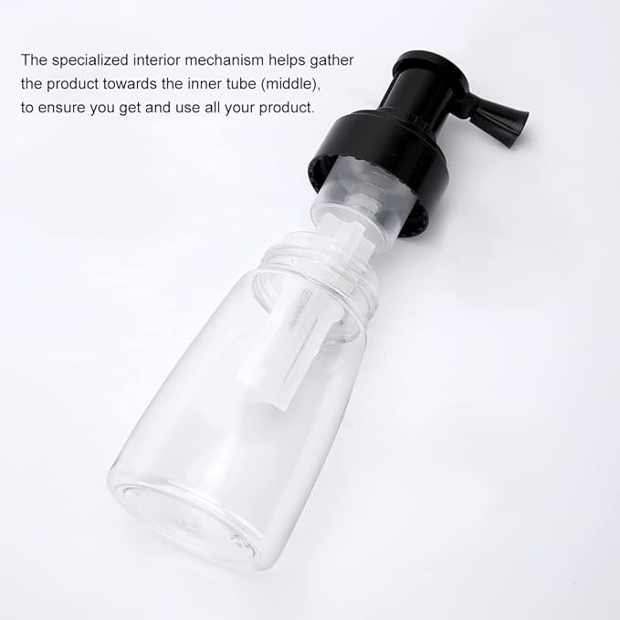 Barber Powder Bottle Spray - for Applying Talc and Powder - Empty Powder Travel Cosmetics Blower, Refillable Hair Fiber Applicator for Hair Salon, Home, Beauty-VivaGrace Women