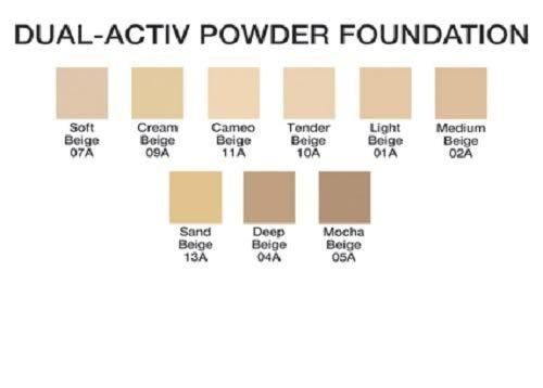 Dual Active Powder Foundation (Cream Beige)-VivaGrace Women