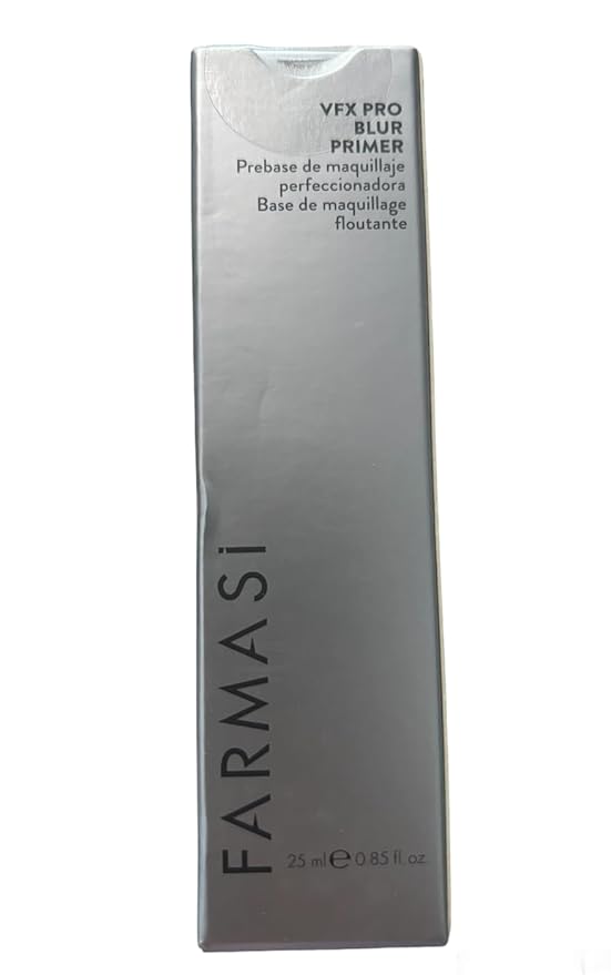 Farmasi VFX PRO Camera Ready Primer - Flawless Finish Long Lasting Makeup Base Smoothing Pore Minimizing Oil Control Lightweight Formula Professional Makeup Application Daily Use, 1-Pack, Clear-VivaGrace Women