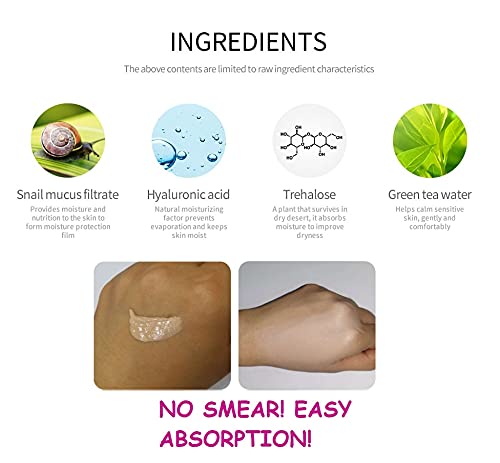 Deoproce Pearl Shining BB Cream Snail Galac SPF50+/PA+++ Face Moisturizer Skin Tone Correction Blemish Covering UVA/UVB Block reduction Korean Makeup Anti Wrinkle (#21 Natural Beige)-VivaGrace Women