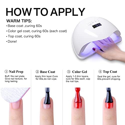 Imtiti Gel Nail Polish, 15ml White Color Soak Off LED Long-Lasting Polish, DIY Art Starter for Manicure Salon, Women and Girls