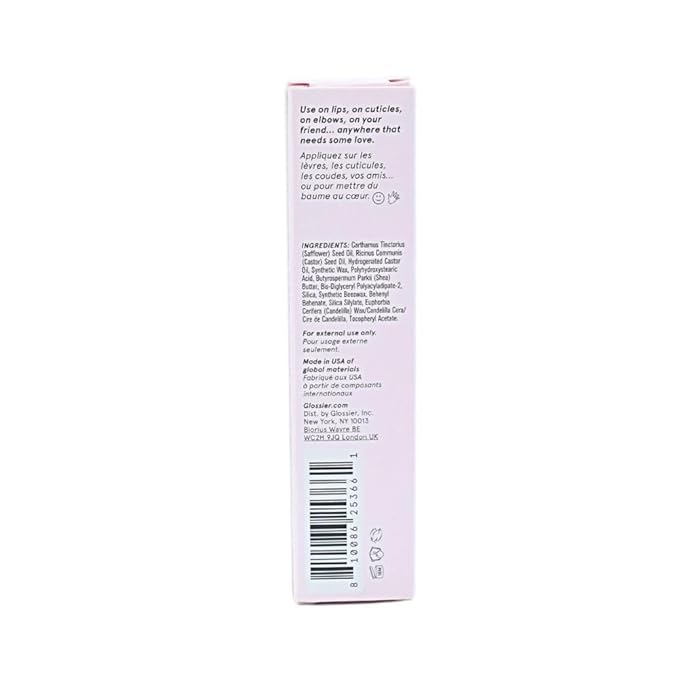 Glossier Balm Dotcom Lip Balm and Skin Salve - Original - Clear-VivaGrace Women
