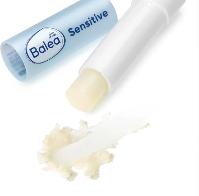 Balea Lip Care Sensitive, Moisturizing Lip Balm with Aloe Vera 9.6 g (pack of 2) - German product-VivaGrace Women