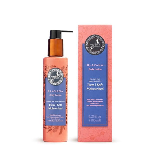 A. Modernica Blavana Body Lotion | Ayurvedic-Based Moisturizer for Dry, Aging Skin | Enriched with Black Gram, Manjistha, Almond Oil & Sesame Seed Oil | Lightweight & Fast-Absorbing | 6.25 fl oz-VivaGrace Women