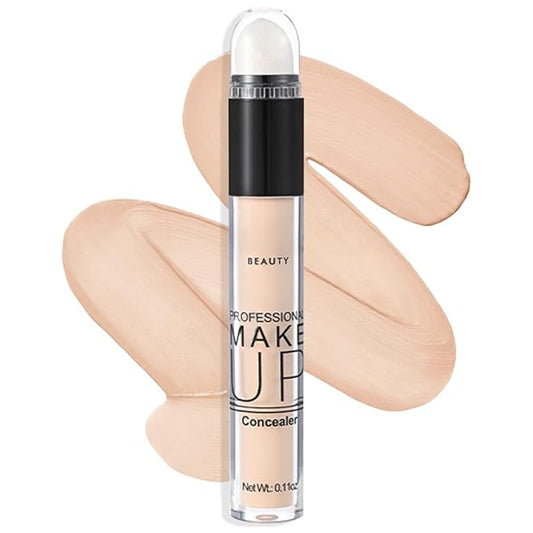 1 Pack Liquid Foundation Cream for Face Makeup,Durable Full Coverage Matte Concealer Make Up,Oil Control & Waterproof Base Primer -0.35 Fl.Oz (01#)-VivaGrace Women