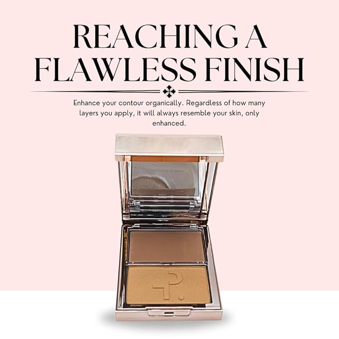 PATRICK TA Major Sculpt Crème Contour & Powder Bronzer Duo She's Statuesque-VivaGrace Women