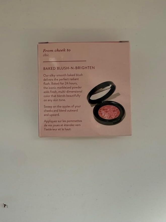LAURA GELLER NEW YORK Baked Blush-n-Brighten Marbleized Blush for Cheeks - Tropic Hues - Satin Finish - Buildable Color-VivaGrace Women