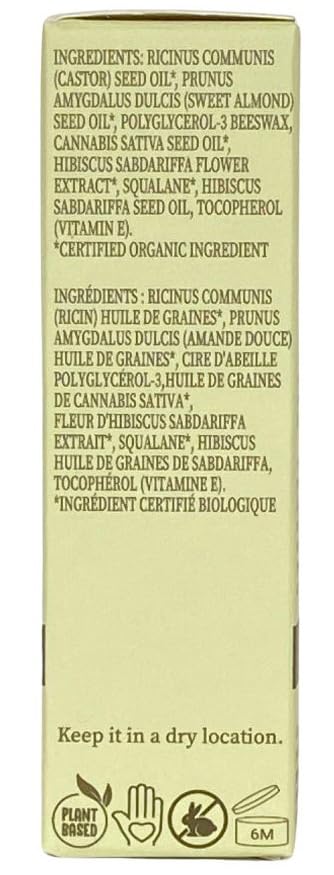 FLORA HIBISCUS LIP OIL | ORGANIC, PLANT-BASED | NOURISH | 10 ML | MADE IN CANADA-VivaGrace Women