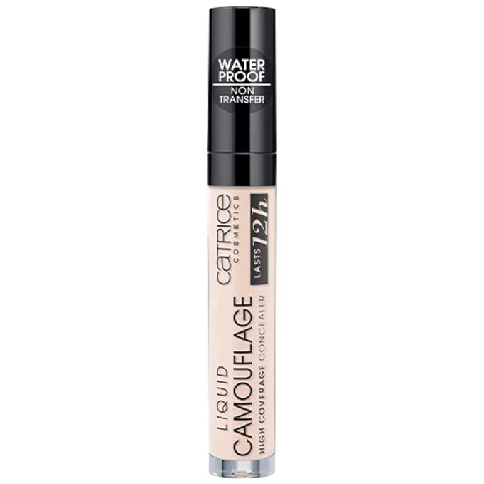 Catrice Liquid Camouflage Concealer (010 Porcelain) - Ultra Long Lasting Concealer for Optimal Coverage, Waterproof-VivaGrace Women