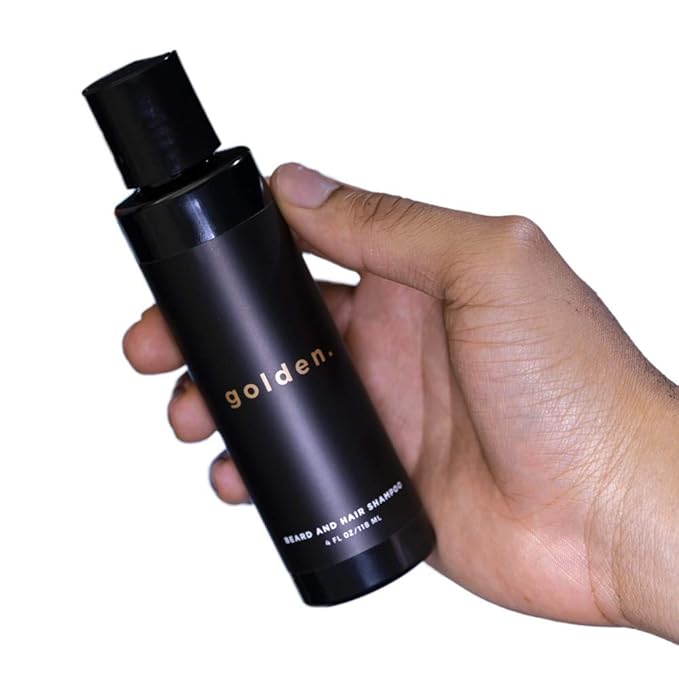 Golden Grooming Co. 3-in-1 Men's Body Wash - Hair & Beard Shampoo - Cleanses, Hydrates, Softens - Body Wash for All Skin Types - Refreshing Scent - 4FL Oz (Pack of 2)-VivaGrace Women