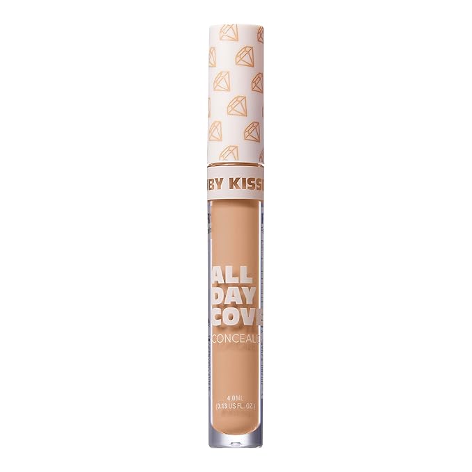 Ruby Kisses All Day Concealer Lightweight Full Coverage Multi-Use Concealer 0.13 Fl Oz (Natural Buff)-VivaGrace Women