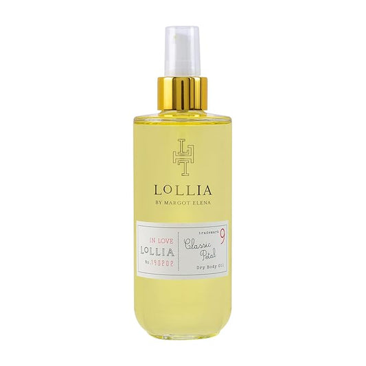 LOLLIA In Love Dry Body Oil, 6.8 Fl. Oz. – Classic Petal – Women’s, Scented, Moisturizing, Dry Body Oil for Women, For All Skin Types-VivaGrace Women