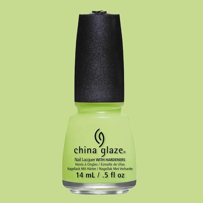 China Glaze Nail Polish, Grass Is Lime Greener 1300