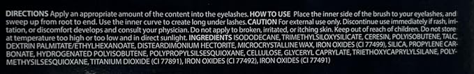 CLIO KILL LASH SUPERPROOF MASCARA 010 SHARP CURL Black