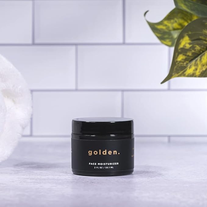 Golden Grooming Co. Essential Men's Skincare Routine Set - Complete Face Care System | Face Wash, Deep Exfoliating Scrub, Moisturizer | Tweezers & 2 Lip Balm Sticks Included | 30 Day Supply-VivaGrace Women