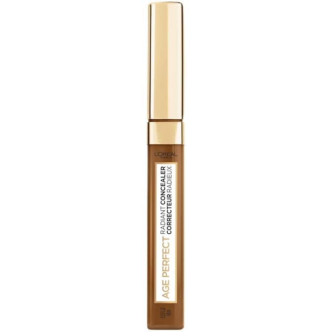 L’Oréal Paris Age Perfect Radiant Concealer with Hydrating Serum and Glycerin, Almond-VivaGrace Women
