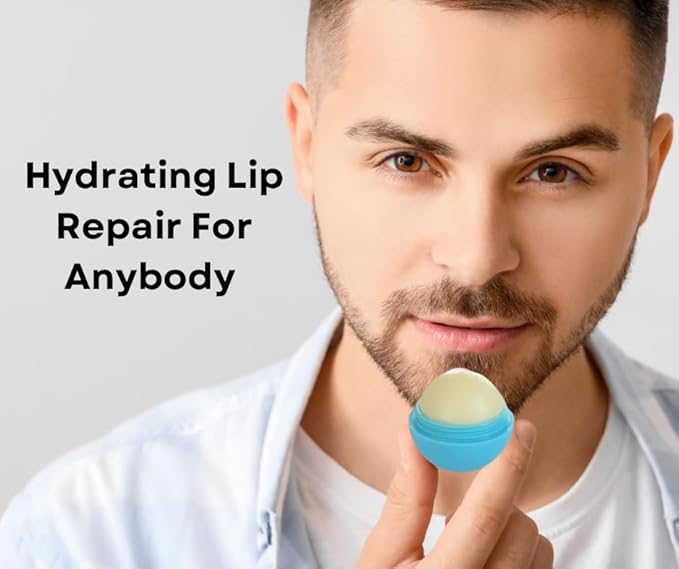 SoftBeso Lip Balm| Blueberry Flavor |Vegan Lip Care|Clean Ingredients | Lip Balm for Beautiful, Soft Lips | Hydrating & Nourishing Lip Care Products | Premium Lip Balm ball-VivaGrace Women