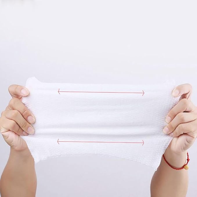 Radiant Beauty Face and Body Disposable Towels – Soft, Hygienic, Single-Use Cleansing Wipes for Skincare, Travel, and Gym – 70 Sheets