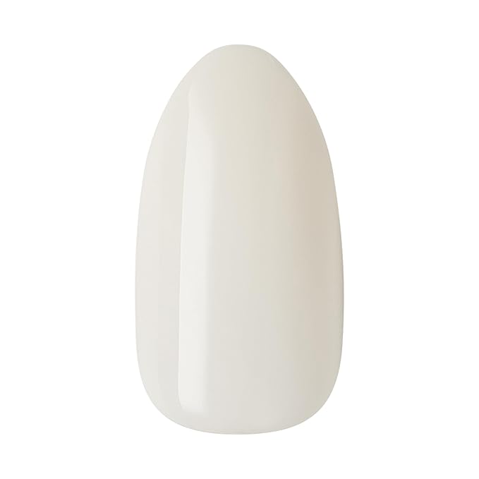 KISS imPRESS Color Press-On Manicure Fake Nails, Ballroom - Short & Square, Solid White, Ready To Wear, Chip Proof, Smudge Proof, No Dry Time, Mini File & More | 30 Count