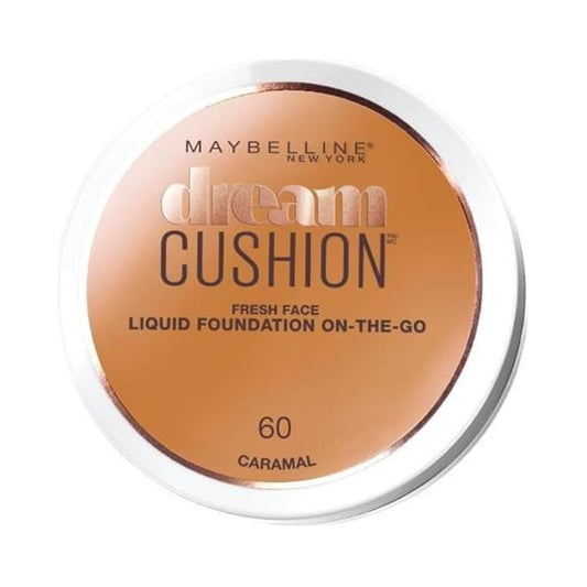 Maybelline Dream Cushion Liquid Foundation 60 Caramel 30ml-VivaGrace Women