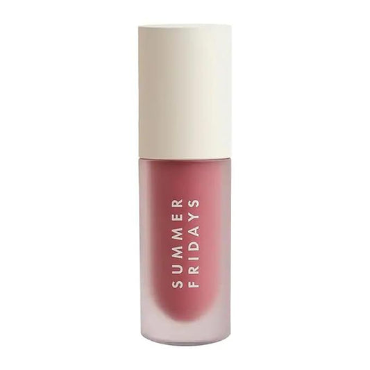 Summer Fridays Dream Lip Oil - Tinted Lip Oil with Moisturizing Sheer Coverage, High-Shine and Deep Hydration - Non-Sticky Formula for Long-Lasting Softness - Soft Mauve (0.15 Oz)-VivaGrace Women