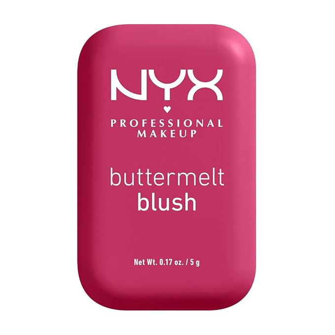 NYX PROFESSIONAL MAKEUP Buttermelt Powder Blush, Fade and Transfer-Resistant Blush, Up to 12HR Make Up Wear, Vegan Formula - Butta Than Before-VivaGrace Women