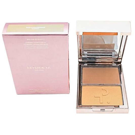 PATRICK TA Major Sculpt Crème Contour & Powder Bronzer Duo She's Statuesque-VivaGrace Women