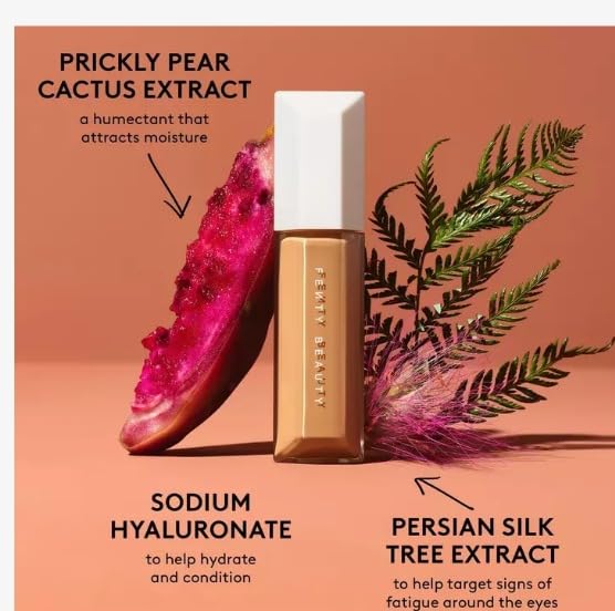 Fenty Beauty by Rihanna We're Even Hydrating Longwear Waterproof Concealer - for Dark Circles and Puffiness 0.30 oz / 9 ml (220W - light medium with warm neutral undertones)-VivaGrace Women