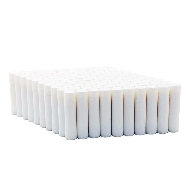 Natural Cherry Lip Balm Bulk, Unlabeled Filled, 100 Pack | Add Your Own Labels-VivaGrace Women