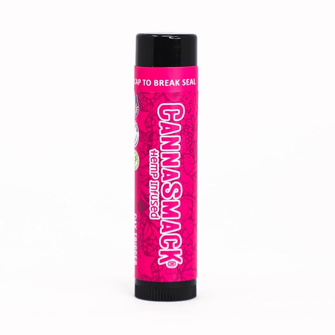 CannaSmack Natural Hemp Lip Balm - Sweet Mint Flavor - Besswax and Natural Botanical Extracs - Cooling & Moisturizing-VivaGrace Women