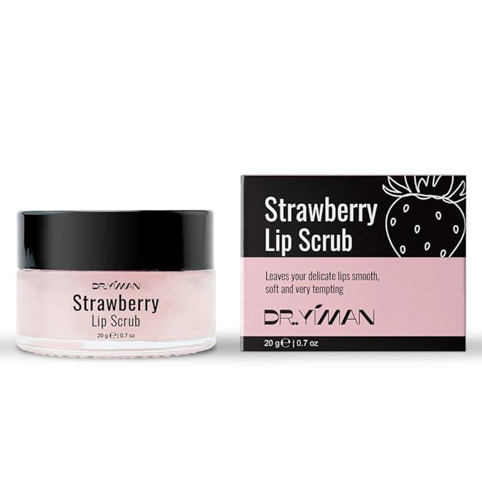 Lip Scrub, Lip Scrubs Exfoliator Moisturizer Dr.YIMAN Sugar Lip Scrub, Lip Exfoliator Scrub for Dry and Chapped Lips,Anti-Aging and Temping, Lip Mask, Lip Care Products, Lip Scrubber, Lip Moisturizer-VivaGrace Women