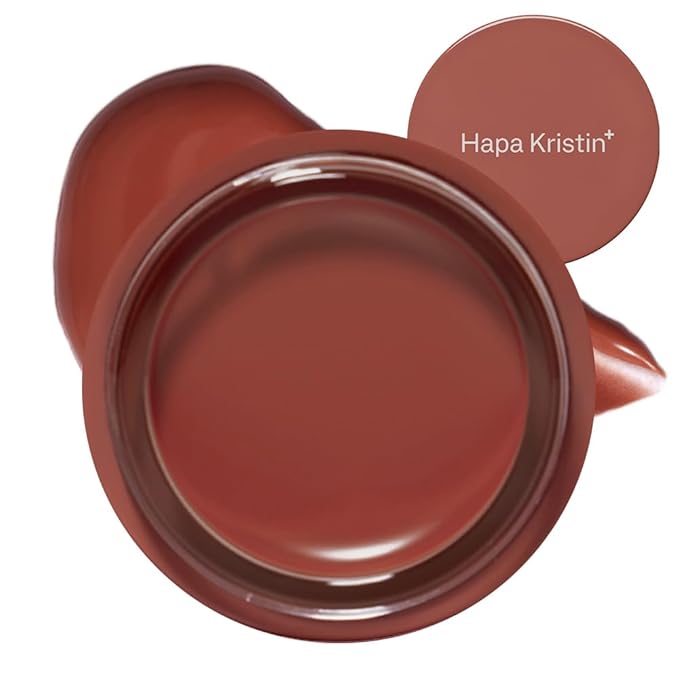 Gleam Glow Lip and Blush | a Classic, Vibrant Red that brings a Fresh, Lively Energy | perfectly pairs with Hapa Kristin Colored Contacts, 0.148 Oz (4.2g) (Burnt Orange 202, one)