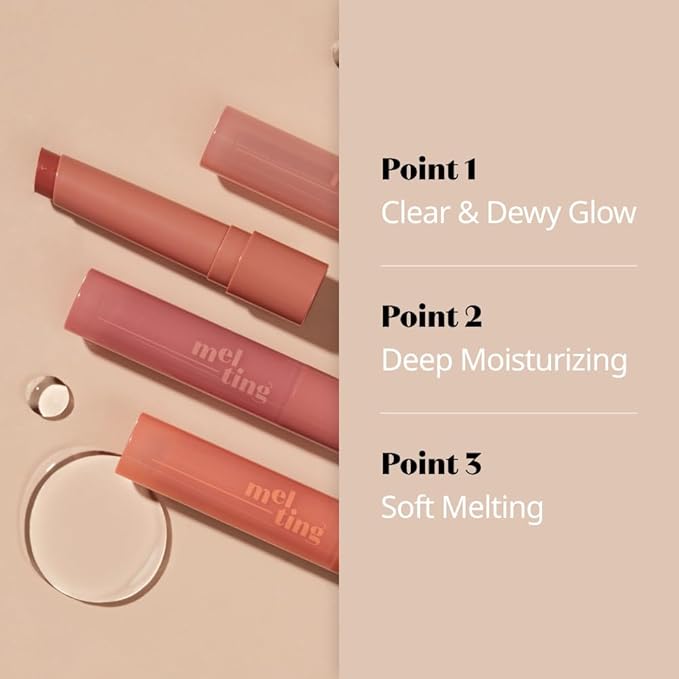 ETUDE Ginger Sugar Melting Balm Stick 05 Rosy Berry | Tinted Moisturizing Lip balm | Natural Ingredients Hydrate Ginger, Sugar, Shea Butter Moisturizing Relaxing Effect | K-Beauty-VivaGrace Women